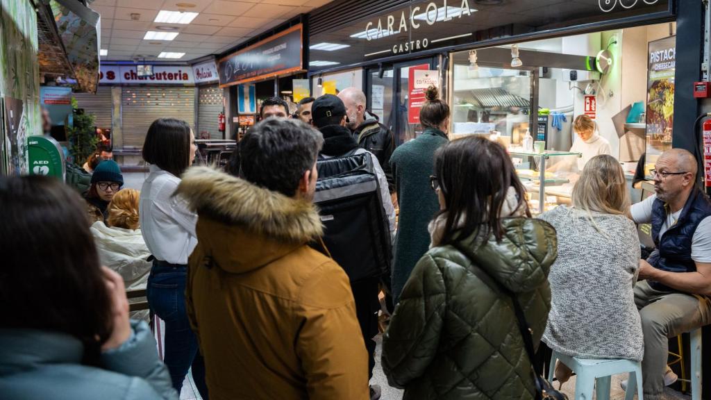 El puesto de mercado La Caracola.