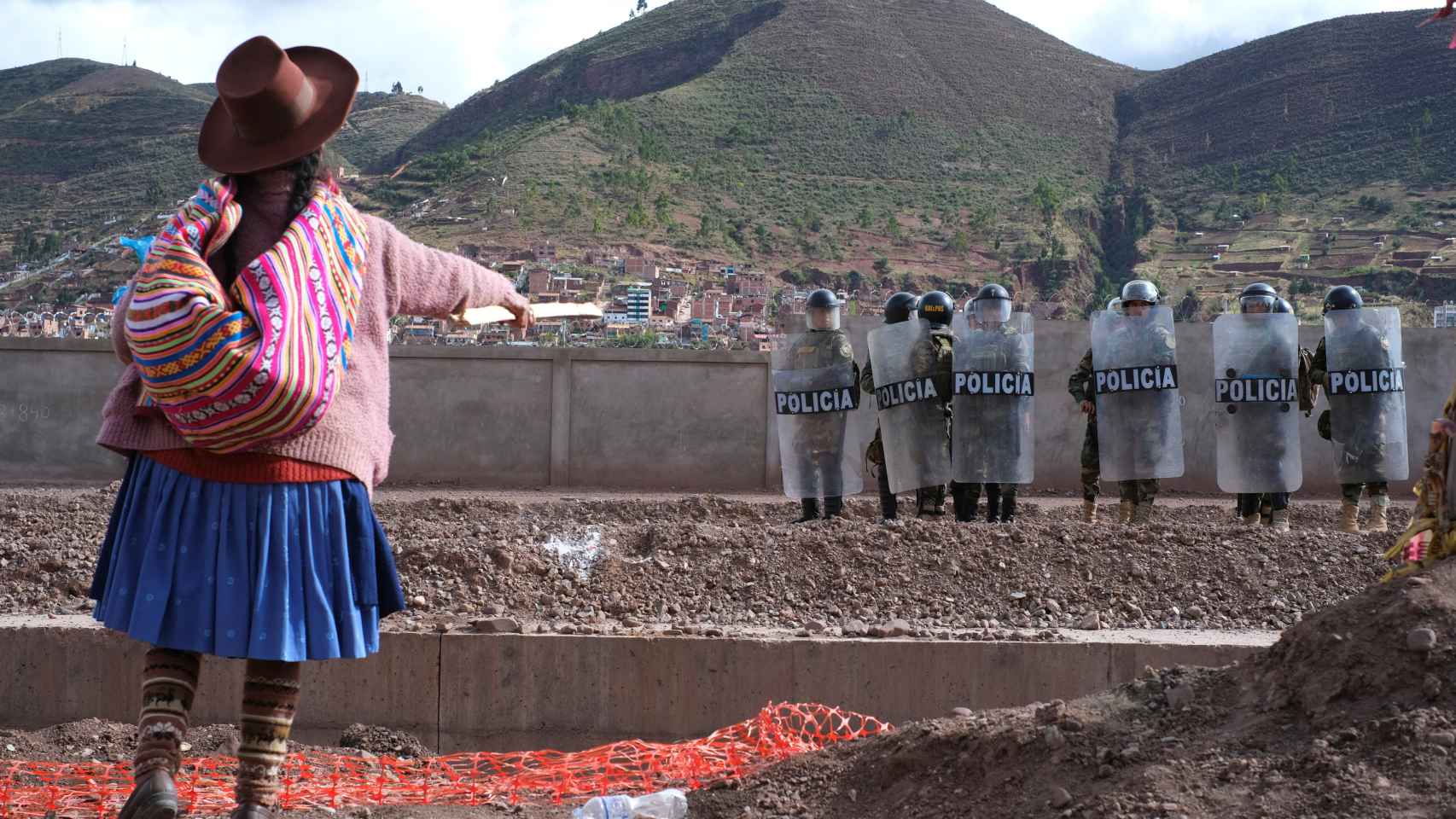 Protestas en la región de Cuzco (Perú) donde se encuentran las ruinas de Machu Picchu.