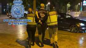 El detenido en Murcia por la  Policía Nacional.