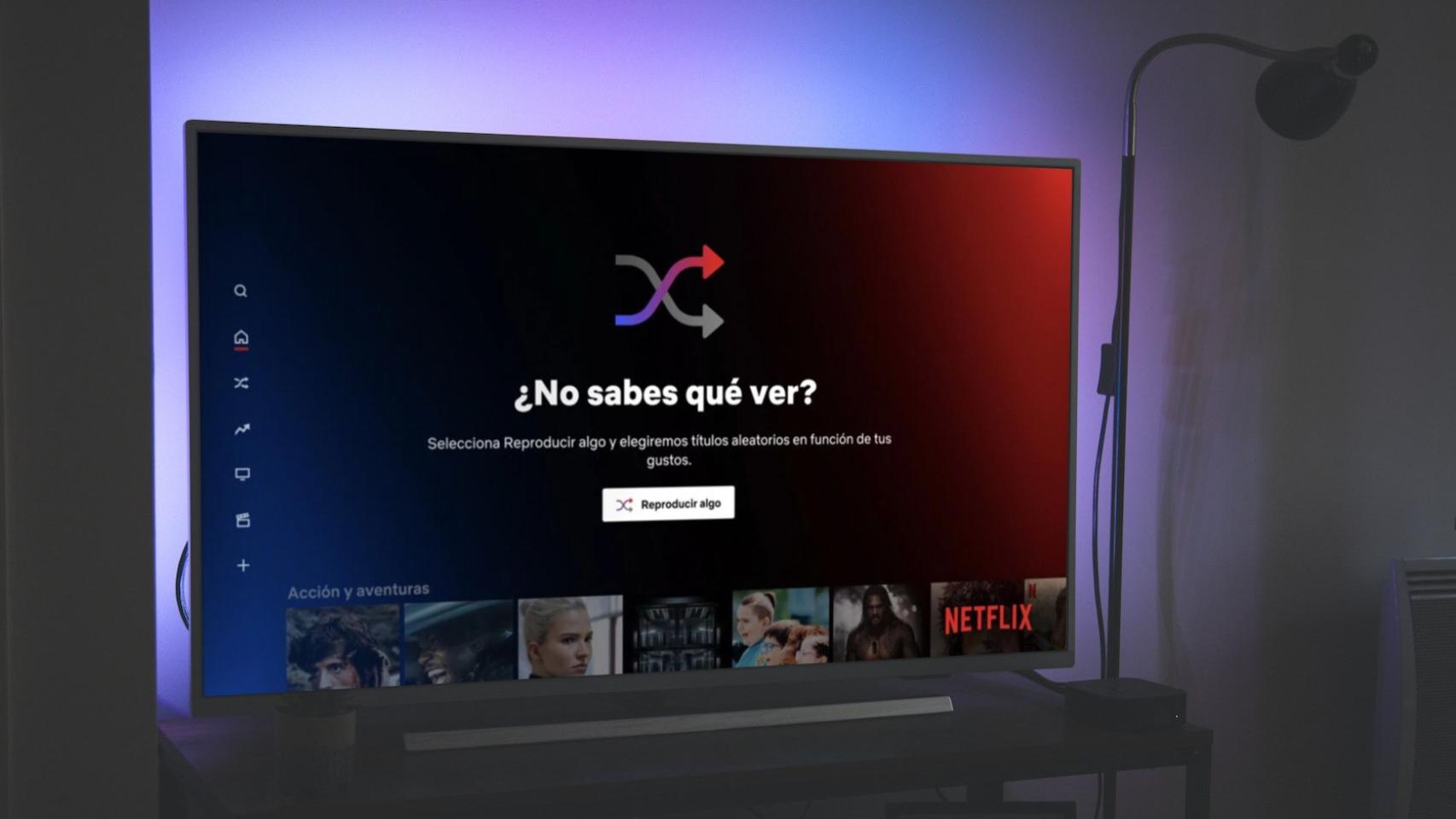 Netflix ha eliminado la función de reproducción aleatoria porque nadie la usaba