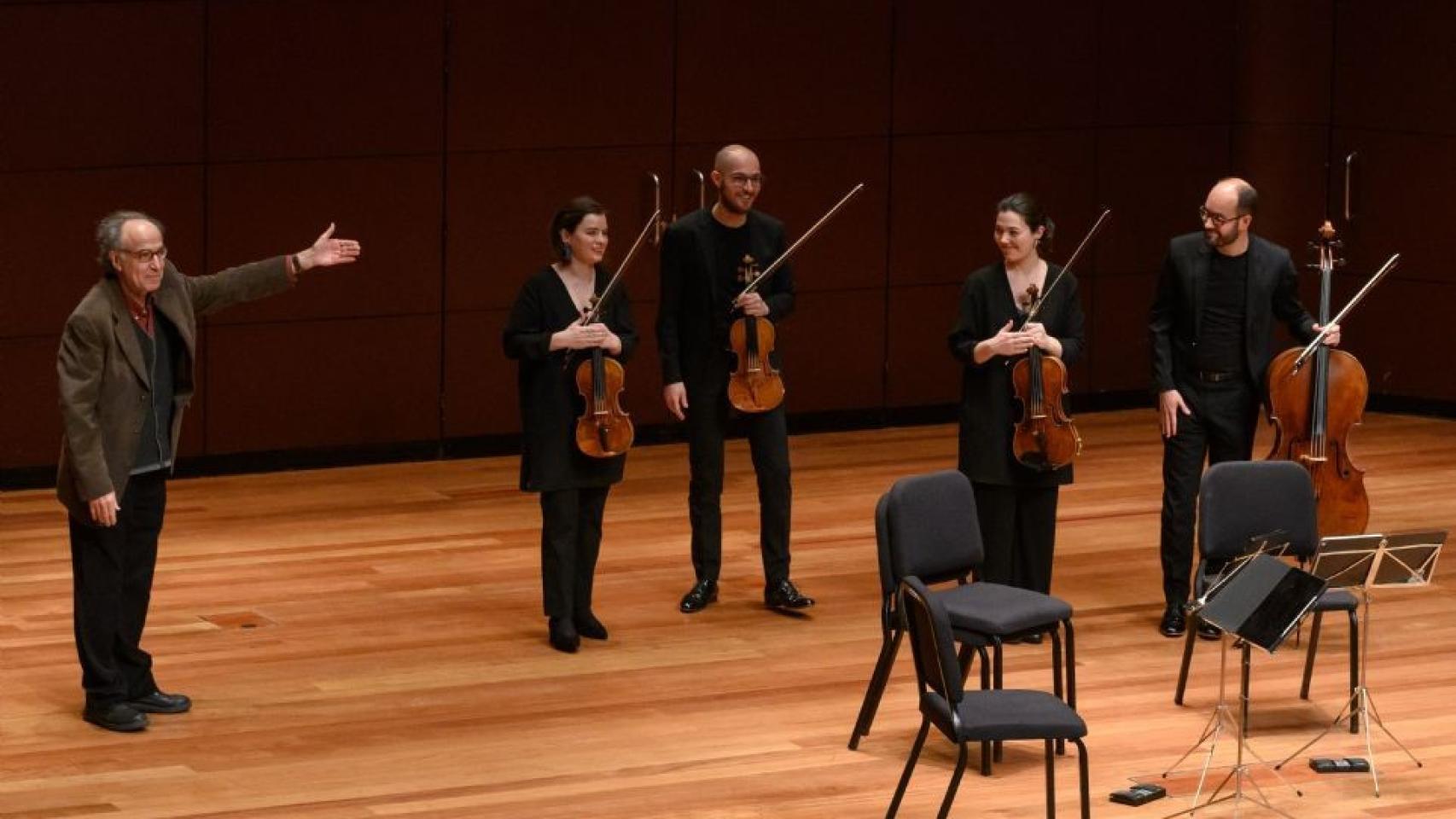 Benet Casablancas y el Cuarteto Cosmos en el Auditorio del Museo Reina Sofía