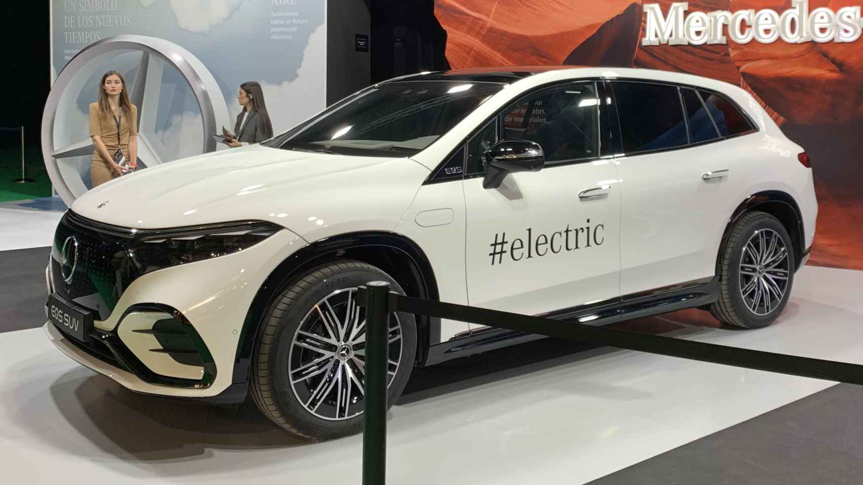 El Mercedes EQS SUV pertenece a la gama de eléctricos de la firma alemana.