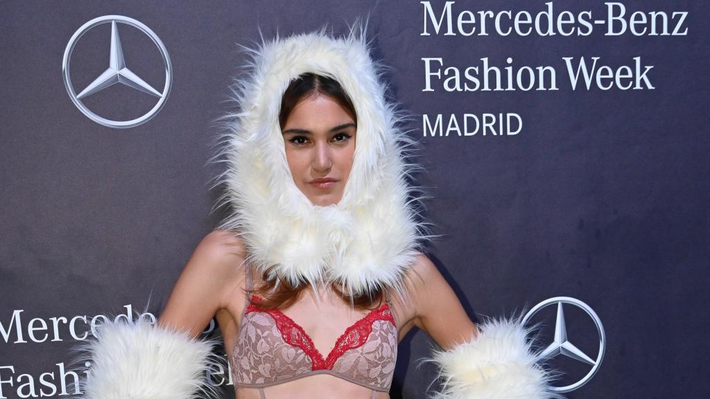 Un momento del desfile de Andrés Sardá durante la Pasarela Cibeles Mercedes-Benz Fashion Week.