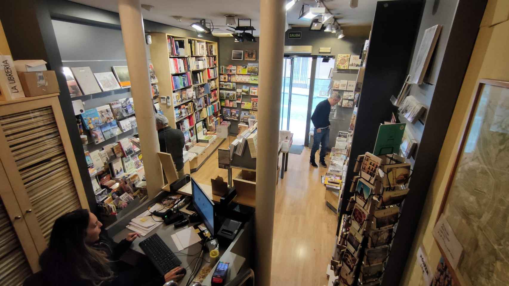 Vista general del interior de La Librería.