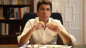 El presidente de la Diputación de Alicante y del PPCV, Carlos Mazón.