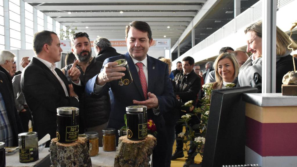 Alfonso Fernández Mañueco inaugura la feria Meliza de Zamora