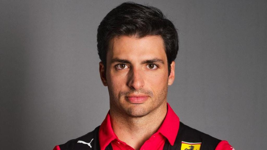 Carlos Sainz, con Ferrari.