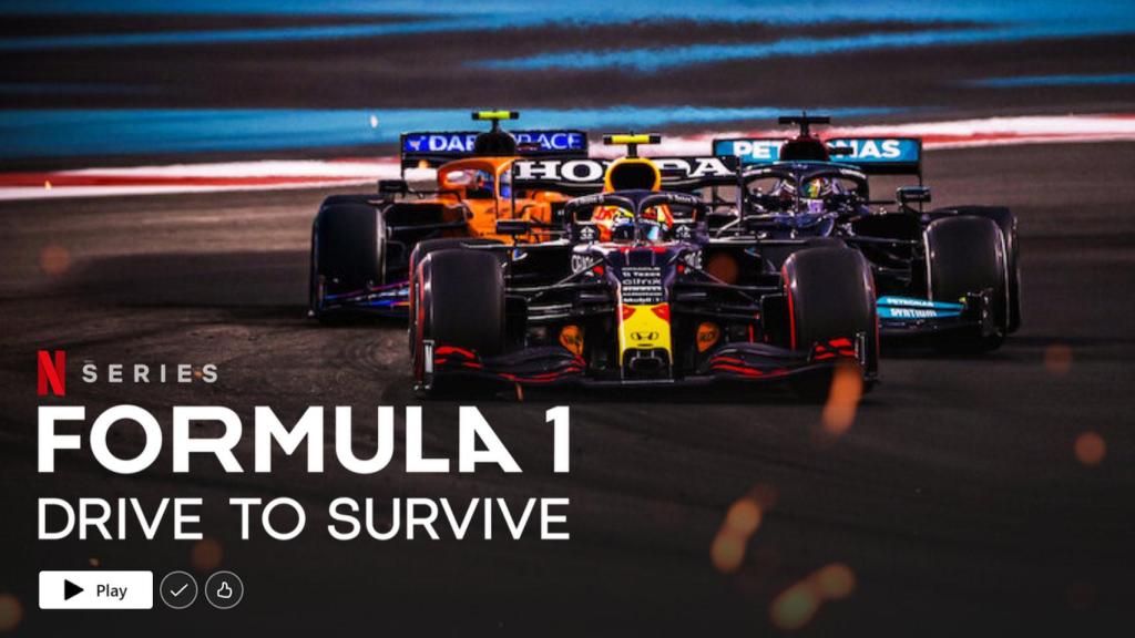 Netflix ya tiene una docuserie deportiva, Drive to Survive, basada en la Formula 1