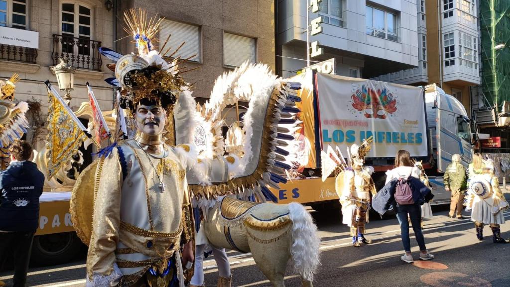 El desfile de Entroido 2023 en A Coruña.