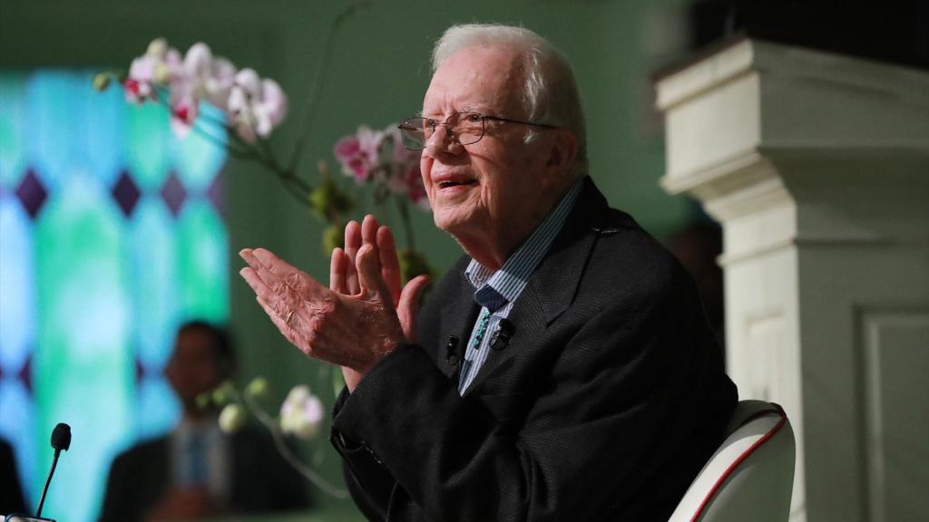 El expresidente estadounidense Jimmy Carter, en una fotografía de archivo.