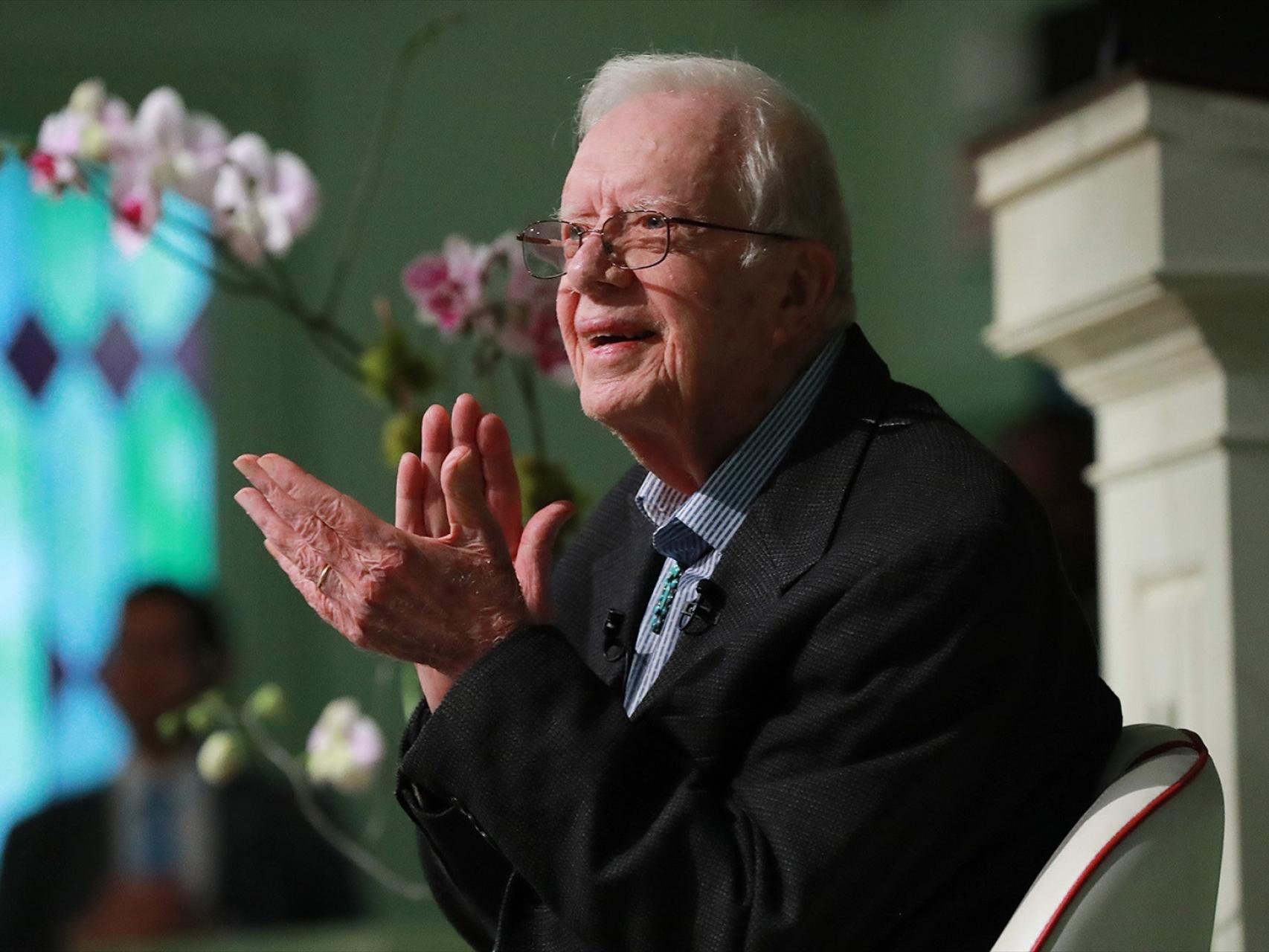 El expresidente estadounidense Jimmy Carter, en una fotografía de archivo.