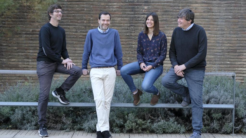 Equipo fundador de Ephion Health: Sebastían Idelsohn (CSO); Quique Llaudet (CEO); Mireia Claramunt (CTO) y Felip Miralles (presidente del Advisory Board).