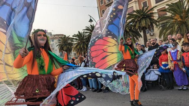 El Entierro del Boquerón del Carnaval de Málaga, en imágenes