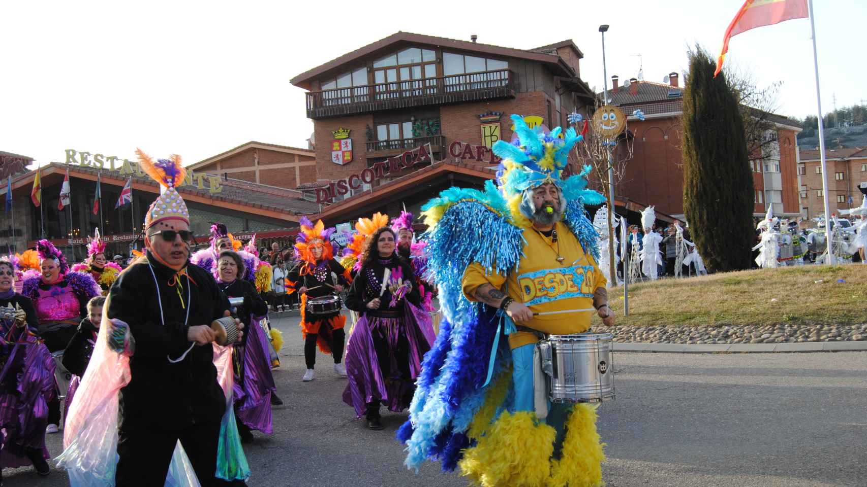 Disfraces en el Carnaval de Aguilar de Campoo