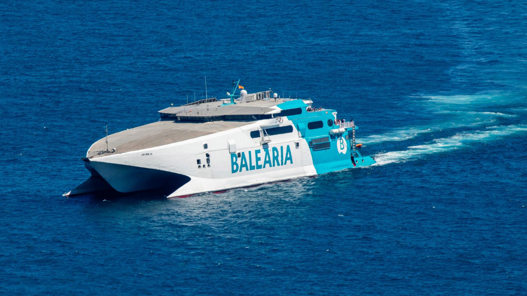 Imagen de archivo de uno de los buques de Baleària.