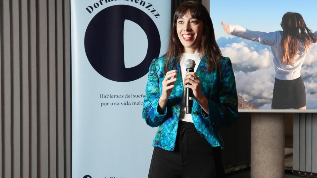 La CEO de Dormir Bien Zzz, Carmen Domínguez.