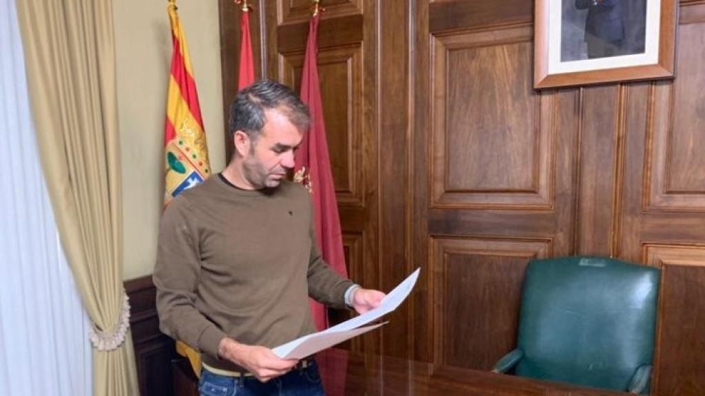 Carlos Aranda, el concejal de Deportes del Ayuntamiento de Teruel detenido.