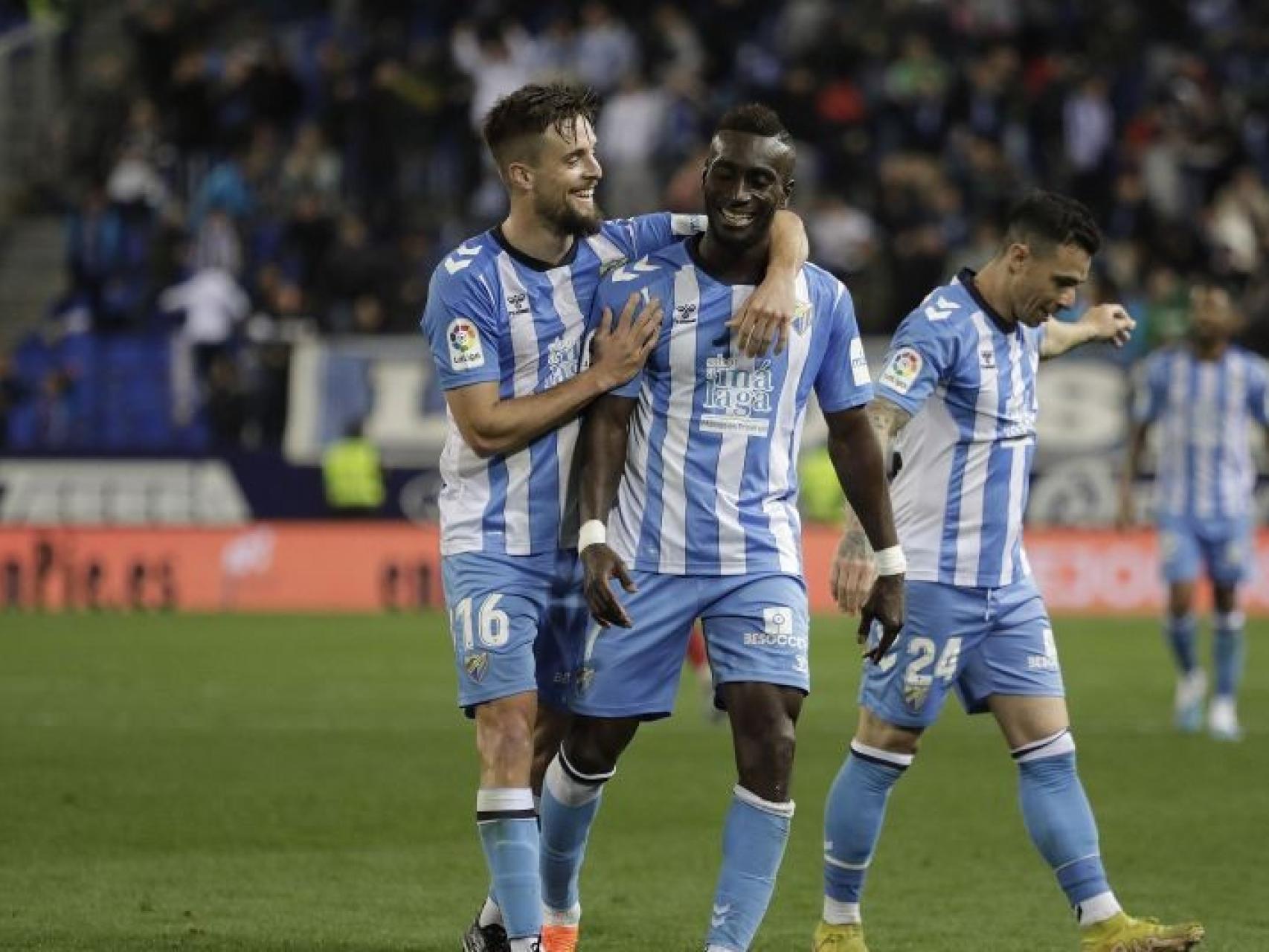 Alineaciones de málaga cf contra real zaragoza