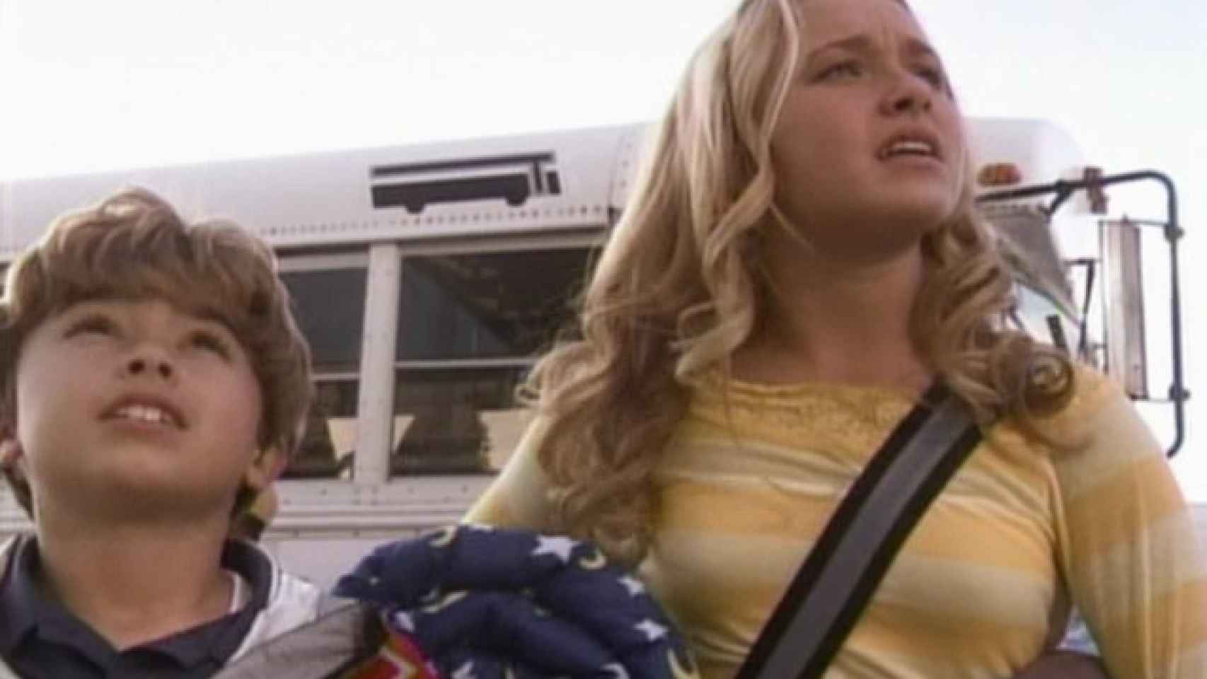 Jansen y Hayden Panettiere en la película 'Tiger Cruise' (2004).
