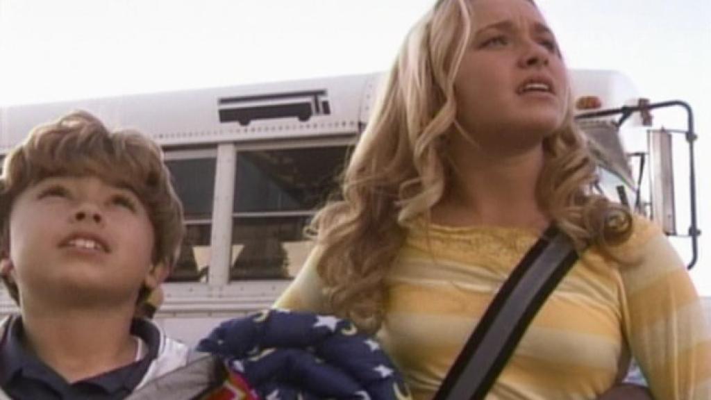 Jansen y Hayden Panettiere en la película 'Tiger Cruise' (2004).