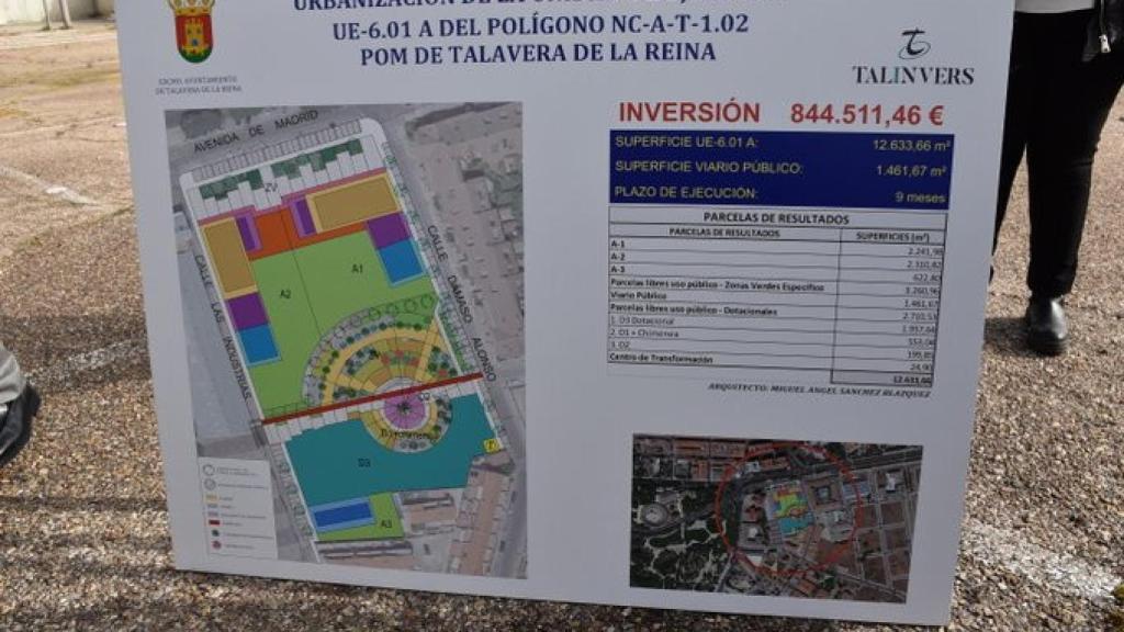 Proyecto de urbanización de la antigua fábrica de Ilta en Talavera