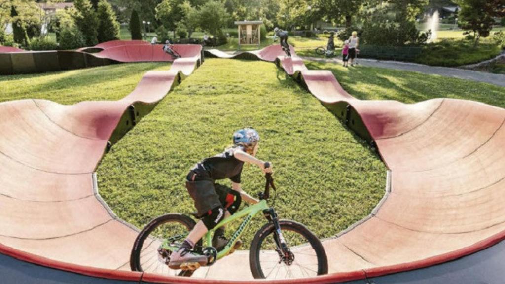 La nueva pista del Parque de El Palmeral.