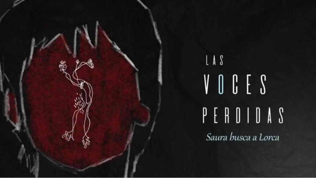 Dibujo creado por Carlos Saura para el dosier de 'Las voces perdidas'.