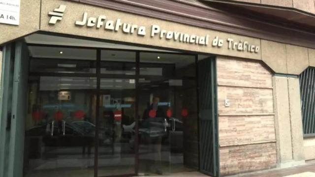Jefatura de Tráfico en Valladolid.