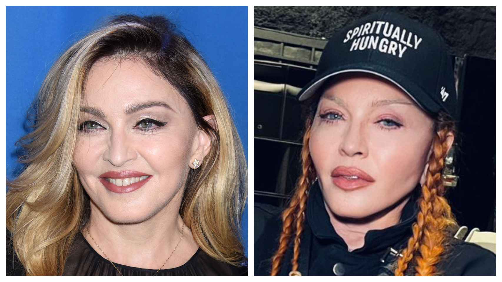 Antes y depués de Madonna.