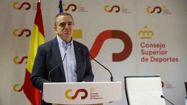 José Manuel Franco durante su etapa como presidente del CSD.