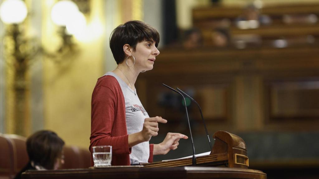 La diputada de ERC Marta Rosique, durante el Pleno del Congreso de este martes.