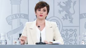 Isabel Rodríguez, portavoz del Gobierno, este martes en Moncloa.