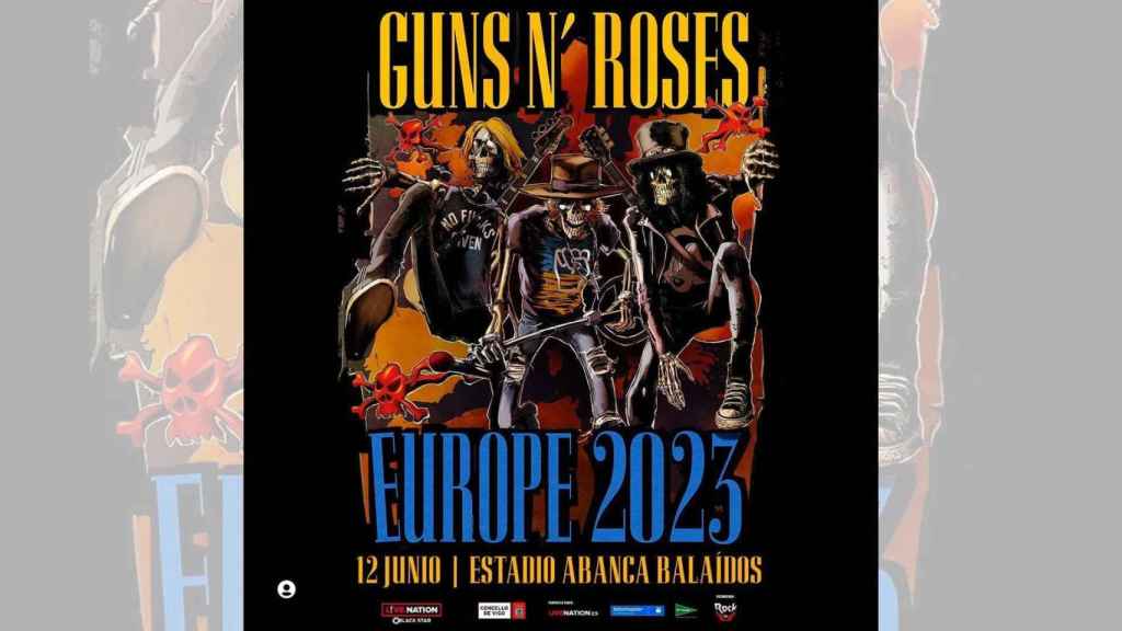 Vigo ya tiene su primer gran concierto en Balaídos: Guns N’ Roses actuará el 12 de junio