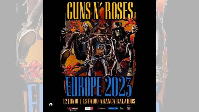 Vigo ya tiene su primer gran concierto en Balaídos: Guns N’ Roses actuará el 12 de junio