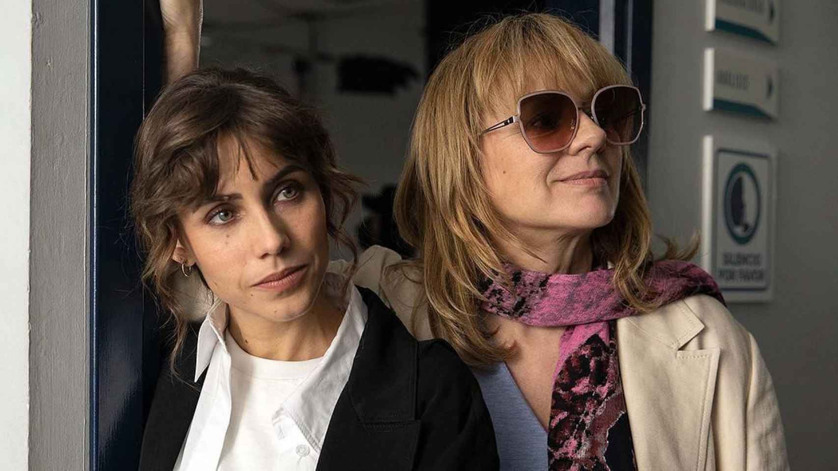 Aura Garrido y Emma Suárez en la película inaugural