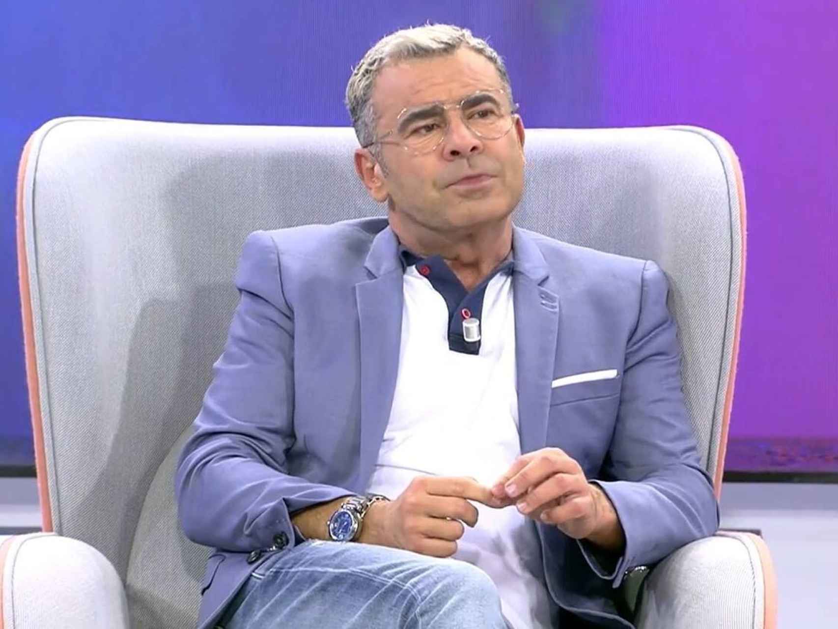 Jorge Javier Vázquez durante una de las emisiones de 'Sálvame'.