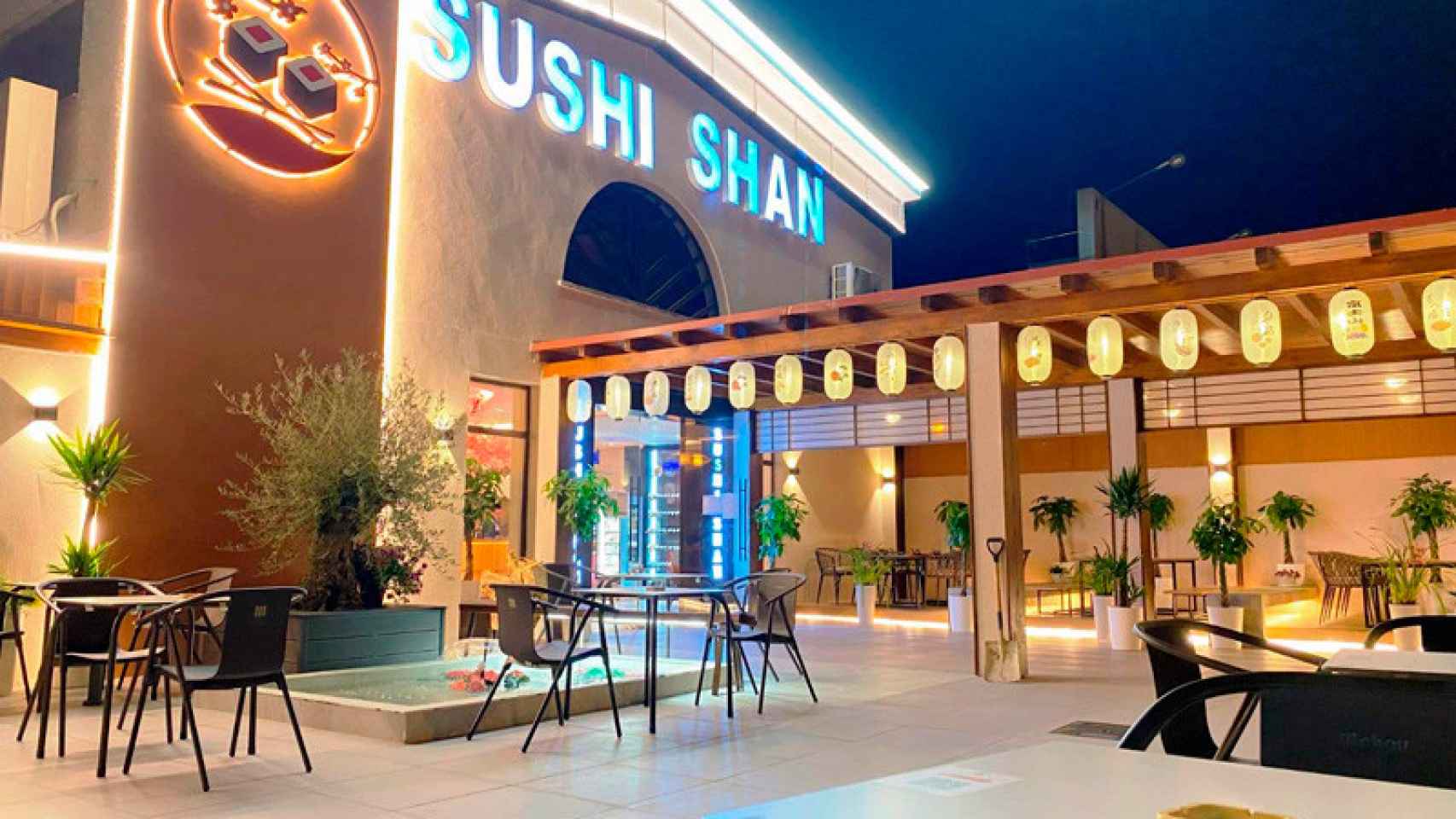 Sushi Shan restaurante.