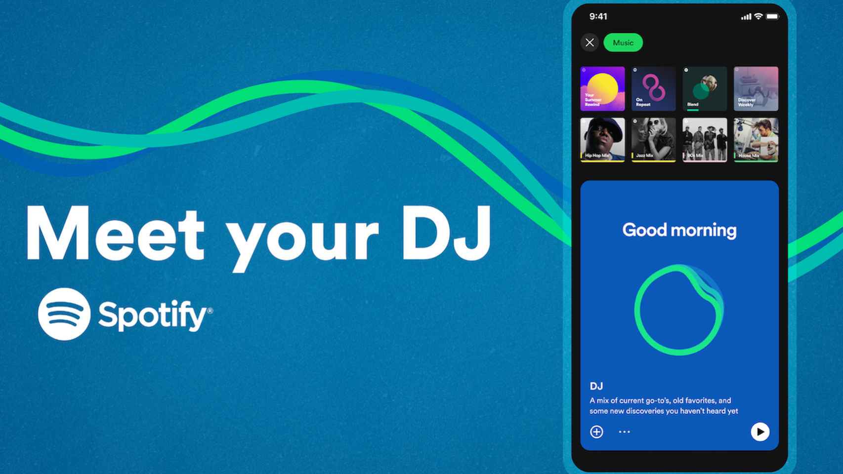 El DJ de Spotify.