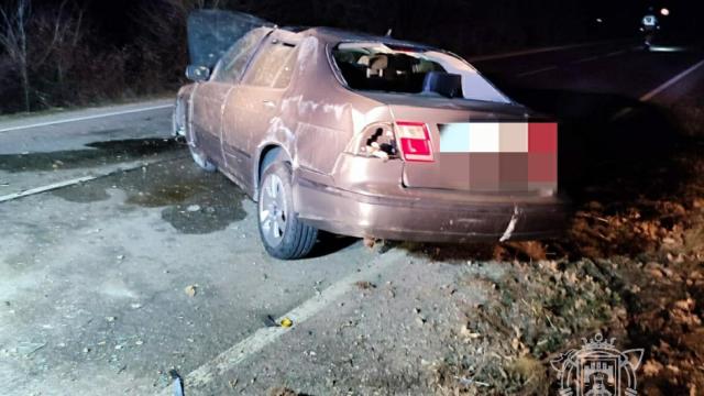 El accidente de tráfico en la BU-820.