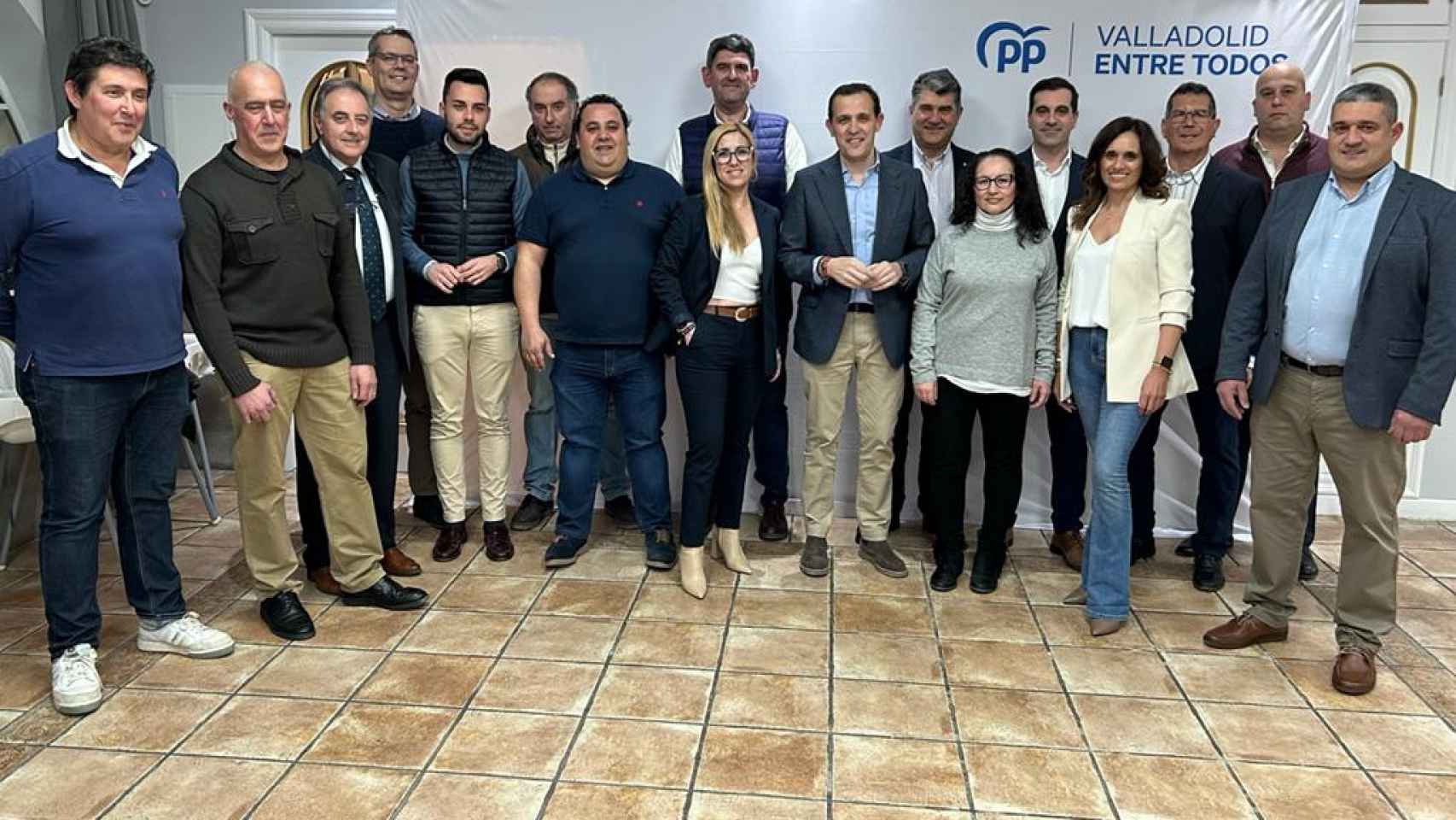 Candidatos del PP en la zona de Tudela de Duero