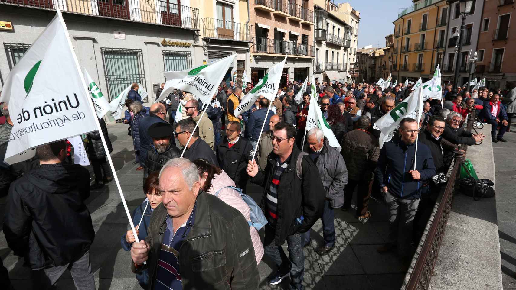Protesta en Toledo. Foto: Óscar Huertas.