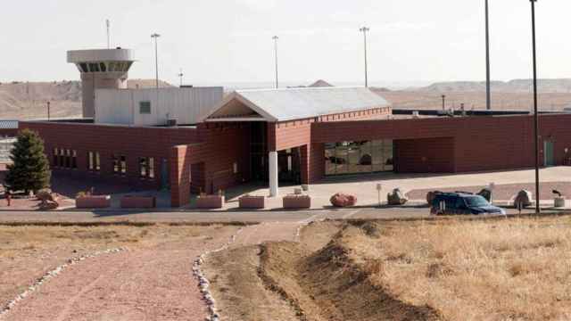 La entrada a ADX Florence (Colorado, EEUU), la cárcel de mayor seguridad del mundo.