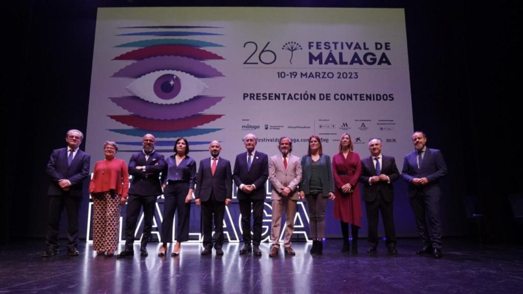 Acto de presentación de la 26 edición del Festival de Málaga.