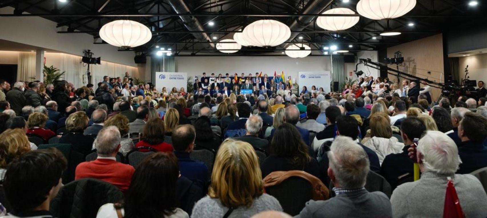 Presentación de la candidatura de Paco Cañizares en Ciudad Real. Foto: PP CLM.