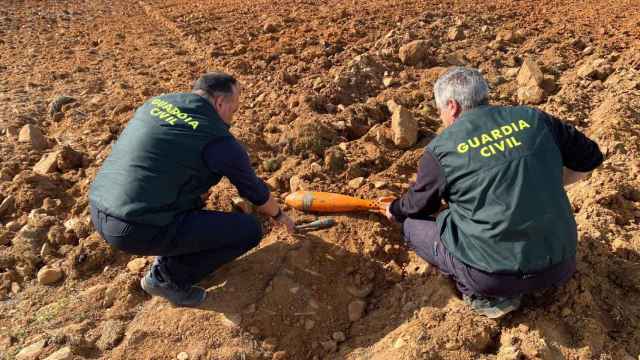 La Guardia Civil detona dos granadas de mortero