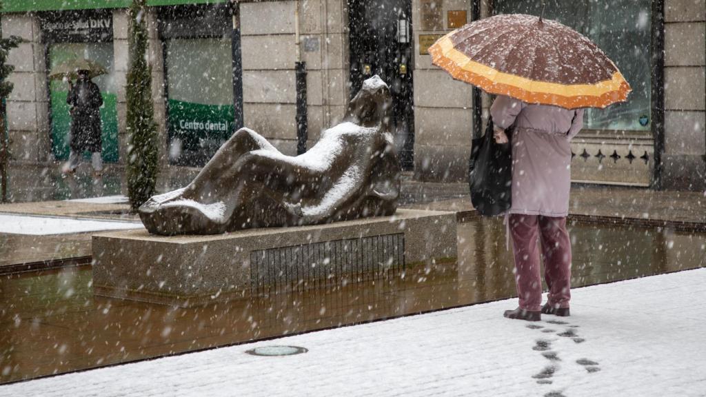 Imágenes de la nevada en Salamanca capital.