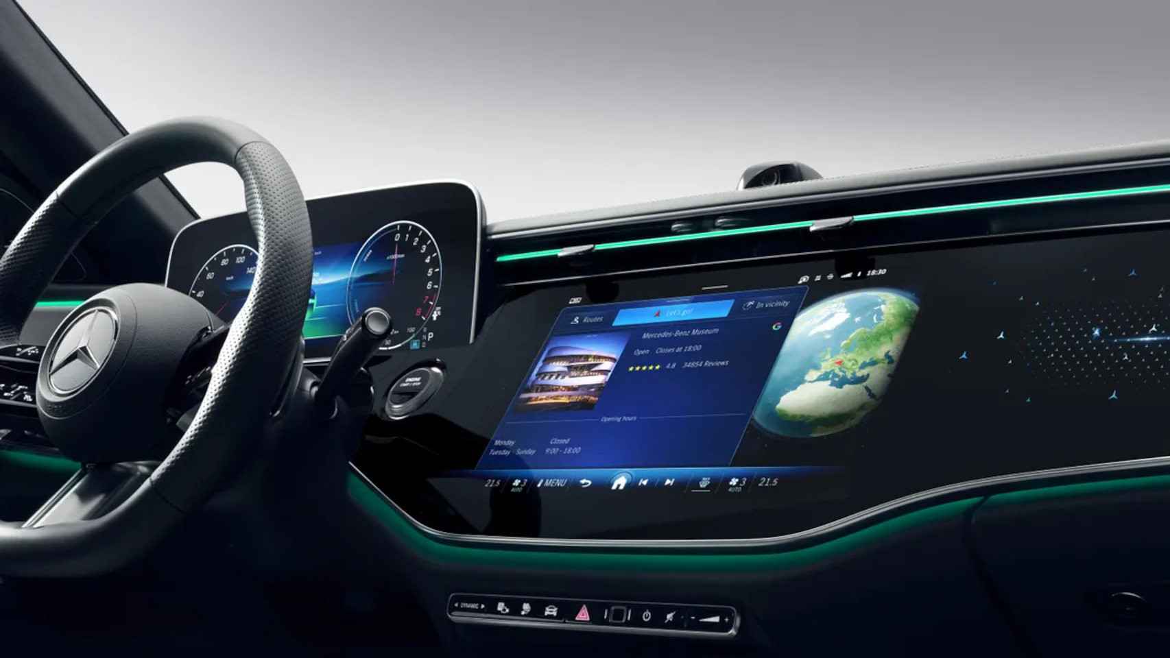 Apps de Google como Maps y YouTube estarán integradas en los sistemas de Mercedes-Benz