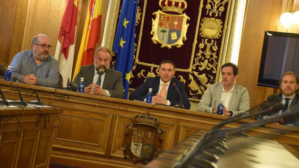 Acto de presentación de las dos nuevas cátedras puestas en marcha por la Universidad de Castilla-La Mancha en colaboración con la Diputación de Cuenca.