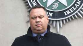El detective inspector jefe John Caldwell, uno de los oficiales de policía de mayor rango en Irlanda del Norte.