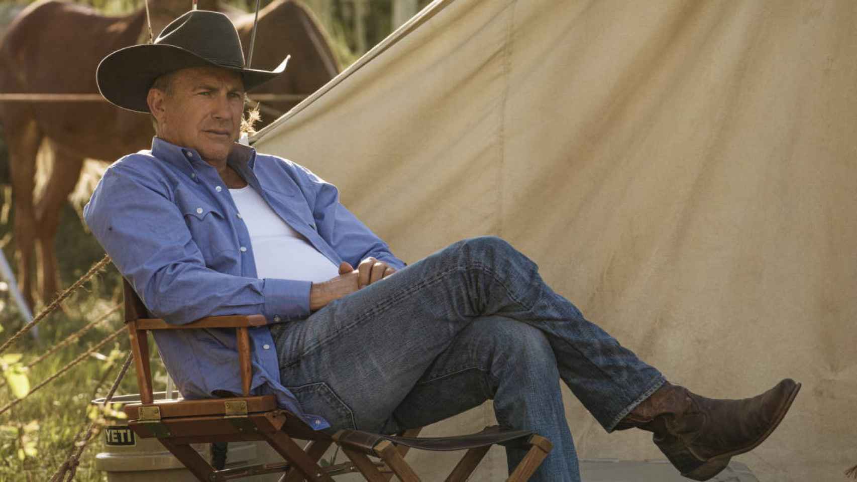 Kevin Costner en 'Yellowstone'.